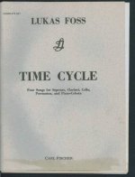 TIME CYCLE CLARINETTE-PARTITION+PARTIES SEPAREES