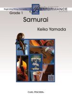 SAMURAI ORCHESTRE-PARTITION+PARTIES SEPAREES