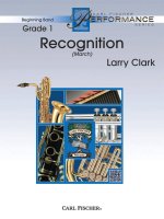 RECOGNITION CONCERT BAND/HARMONIE/FANFARE-PARTITION+PARTIES SEPAREES