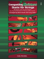 COMPATIBLE CHRISTMAS DUETS FOR STRINGS VIOLONCELLE