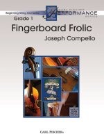 FINGERBOARD FROLIC ORCHESTRE-PARTITION+PARTIES SEPAREES
