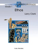 ETHOS CONCERT BAND/HARMONIE/FANFARE-PARTITION+PARTIES SEPAREES