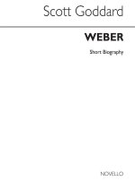 CARL MARIA VON WEBER: NOVELLO SHORT BIOGRAPHY BIOGRAPHIE