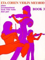 ETA COHEN: VIOLIN METHOD BOOK 3 - PIANO ACCOMPANIMENT