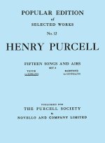 HENRY PURCELL: FIFTEEN SONGS AND AIRS - SET 2 (SOPRANO OR TENOR)