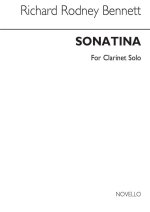 RICHARD RODNEY BENNETT: SONATINA FOR CLARINET SOLO