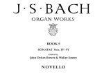 J.S. BACH: ORGAN WORKS VOL.5 (NOVELLO)