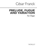 FRANCK: PRELUDE, FUGUE & VARIATION FOR ORGAN