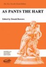G.F. HANDEL: AS PANTS THE HART (VOCAL SCORE) CHANT