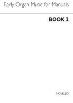 EARLY ORGAN MUSIC FOR MANUALS BOOK 2