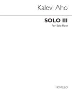KALEVI AHO: SOLO III FOR FLUTE