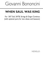 GIOVANNI BONONCINI: WHEN SAUL WAS KING CHANT
