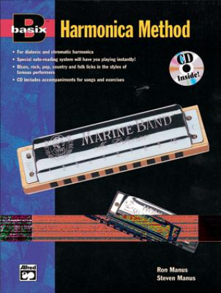BASIX HARMONICA METHOD (BOOK/CD)