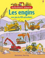 Les engins - Autocollants Usborne