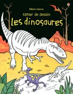 Les dinosaures - Cahier de dessin