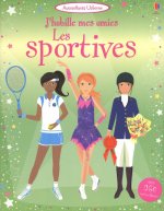 J'habille mes amies - Les sportives - Autocollants Usborne