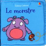 Le monstre - Livre tissu