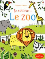 Je colorie... le zoo - avec autocollants