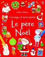 Le père Noël - Coloriages et autocollants
