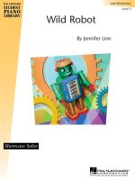 WILD ROBOT PIANO
