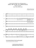 ARR. CARY RATCLIFF: SING WE NOW OF CHRISTMAS (NOEL NOUVELET)