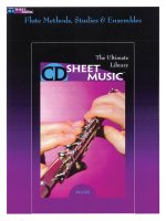 FLUTE METHODS, STUDIES AND ENSEMBLES CD-ROM