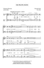 GEORGIA STITT: DE PROFUNDIS CHANT