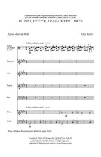 ALICE PARKER: HONEY, PEPPER, LEAF-GREEN LIMES CHANT