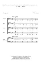 ABBIE BETINIS: DORMI, JESU CHANT