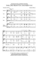 MARTHA SULLIVAN: THE LORD BLESS YOU AND KEEP YOU CHANT
