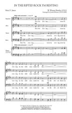 ARR. JONAH KLIEWER: IN THE RIFTED ROCK I'M RESTING CHANT