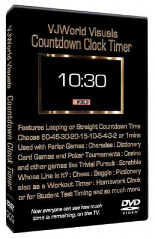 VJ WORLD VISUALS COUNTDOWN CLOCK TIMER  (DVD) (DVD)