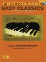ENTERTAINING EASY CLASSICS - VOLUME 1 PIANO +CD