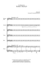 HARD TRIALS (ARR CRAIG HELLA JOHNSON) SATB  CHANT
