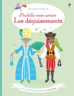 J'habille mes amies - Les déguisements - Autocollants Usborne