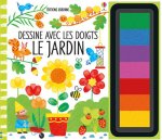 Dessine avec les doigts - Le jardin