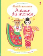 J'habille mes amies - Autour du monde - Autocollants Usborne