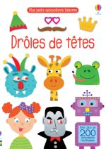 Drôles de têtes - Mes petits autocollants Usborne