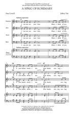 JEFFREY VAN: A SPRIG OF ROSEMARY  CHANT