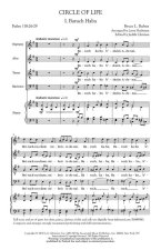 BRUCE RUBEN: CIRCLE OF LIFE (ARR. LARRY HOCHMAN) CHANT
