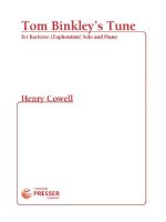 TOM BINKLEY'S TUNE -PARTITION+PARTIES SEPAREES