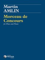 MORCEAU DE CONCOURS FLUTE TRAVERSIERE-LIVRE +PARTITION