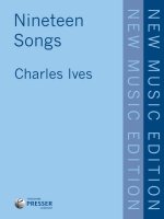NINETEEN SONGS CHANT