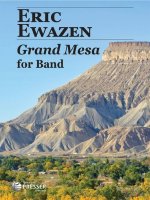 GRAND MESA CONCERT BAND/HARMONIE/FANFARE-PARTITION+PARTIES SEPAREES
