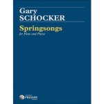 SPRINGSONGS FLUTE TRAVERSIERE-LIVRE +PARTITION