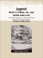 JUGEND, OP.139 CLARINETTE