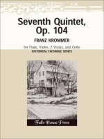 SEVENTH QUINTET OP. 104 (FACSIMILE) FOR FLUTE FLUTE TRAVERSIERE