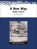 A NEW WAY MUSIQUE D'ENSEMBLE