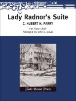 LADY RADNOR'S SUITE MUSIQUE D'ENSEMBLE