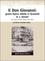 IL DON GIOVANNI: GRAND' OPERA RIDOTTA (FACSIMILE)